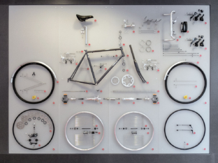 Cinelli Gazzetta della Strada installation