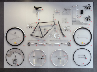 Cinelli Gazzetta della Strada installation