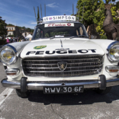 Eroica Gaiole di Chianti 2019 Peugeot Team Car